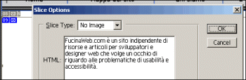 Slice Options: tipo No Image